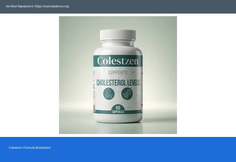 Colestzen Ingredients 2026 Complete Formula Breakdown — Genuine Buyer Guide Colestzen Ingredients 2026 Complete Formula Breakdown — Genuine Buyer Guide