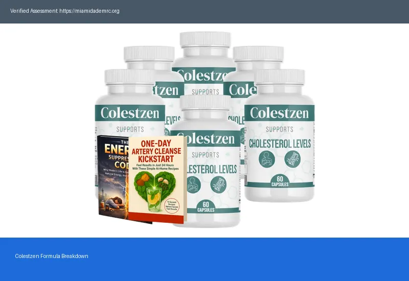 Colestzen Ingredients 2026 Complete Formula Breakdown — Genuine Buyer Guide Colestzen Ingredients 2026 Complete Formula Breakdown — Genuine Buyer Guide
