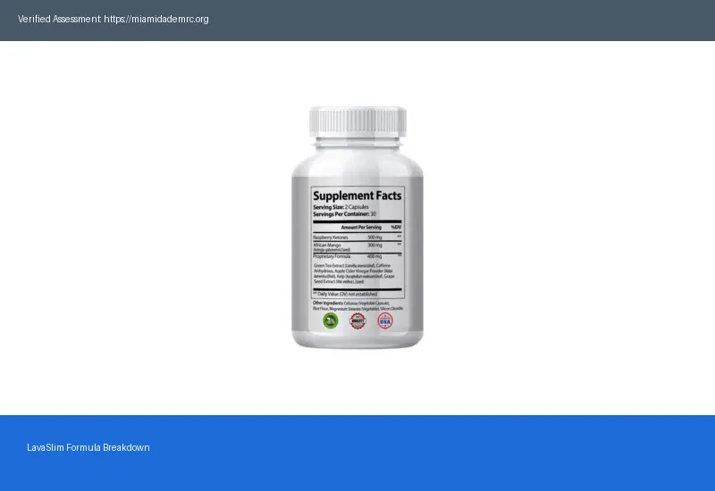LavaSlim Ingredients 2026 Natural Or Synthetic — The Honest Truth