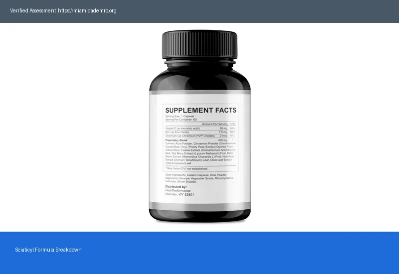Sciaticyl Ingredients 2026 Everything — Verified & Unbiased Sciaticyl Ingredients 2026 Everything — Verified & Unbiased