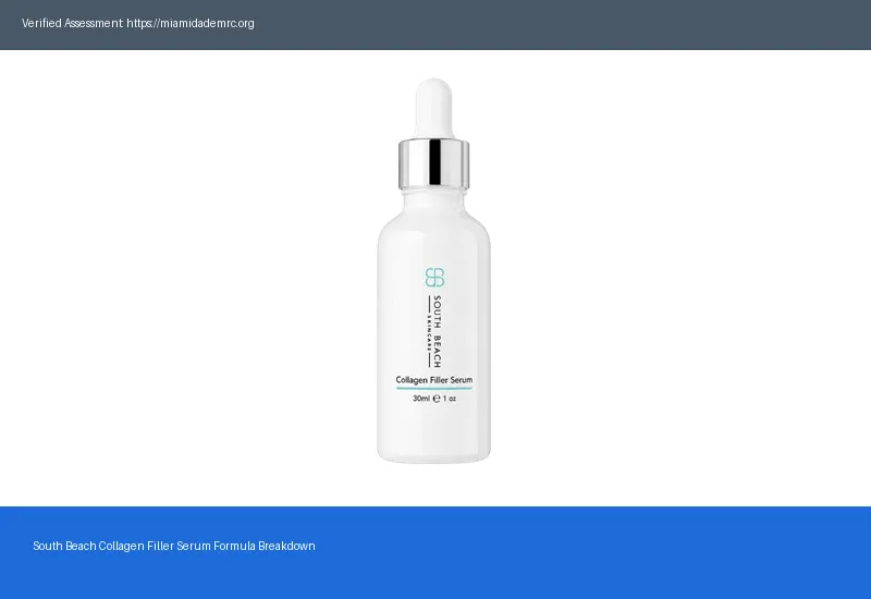South Beach Collagen Filler Serum Ingredients 2026 Everything Inside The Formula — Essential Facts Revealed South Beach Collagen Filler Serum Ingredients 2026 Everything Inside The Formula — Essential Facts Revealed