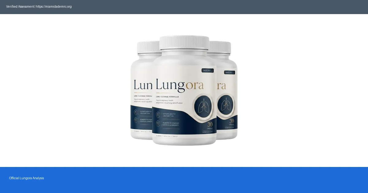 Lungora Ingredients 2026 What Each — Genuine Buyer Guide