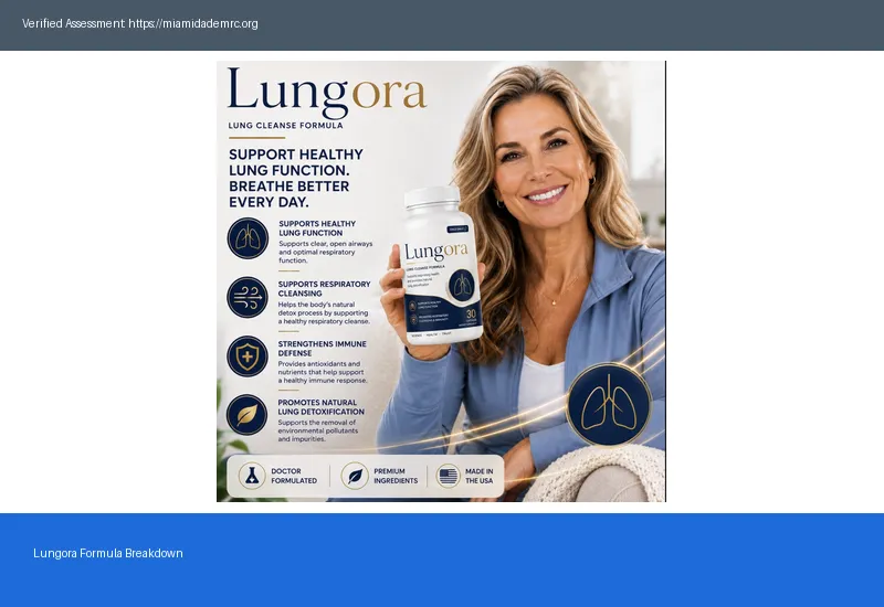 Lungora Ingredients 2026 What Each — Genuine Buyer Guide
