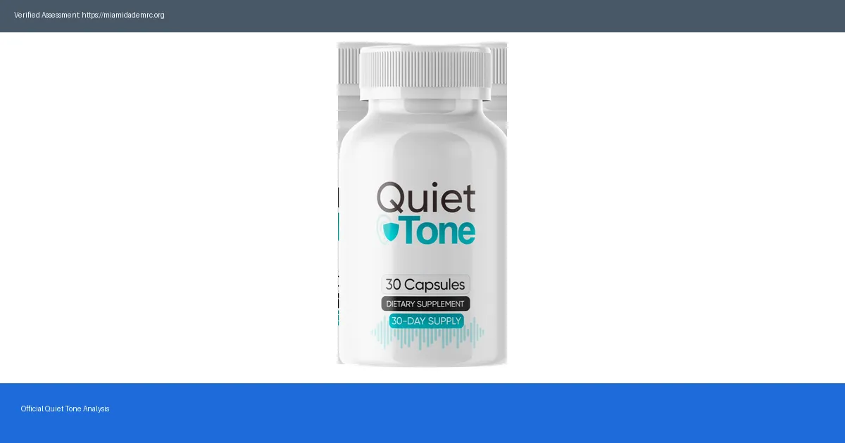Quiet Tone Ingredients 2026 Benefits — The Honest Truth