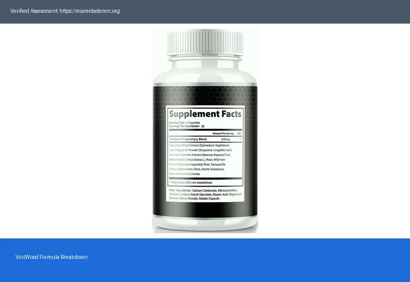 VirilWood Ingredients 2026 Complete Ingredient Guide VirilWood Ingredients 2026 Complete Ingredient Guide