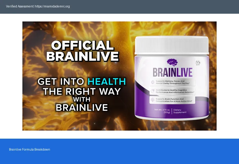 Brainlive Ingredients 2026 Everything Inside — The Honest Truth Brainlive Ingredients 2026 Everything Inside — The Honest Truth