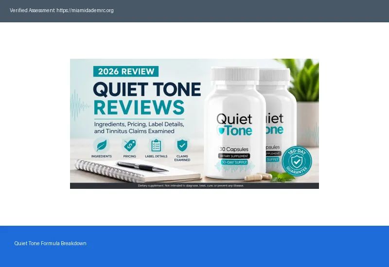 Quiet Tone Ingredients 2026 Benefits — The Honest Truth Quiet Tone Ingredients 2026 Benefits — The Honest Truth
